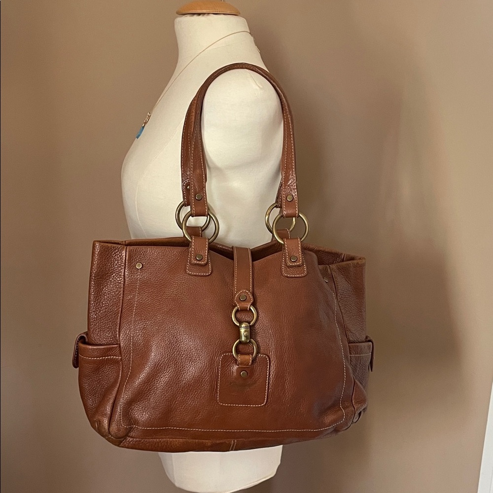 Claudia Firenze made in Italy genuine Leather Handbag